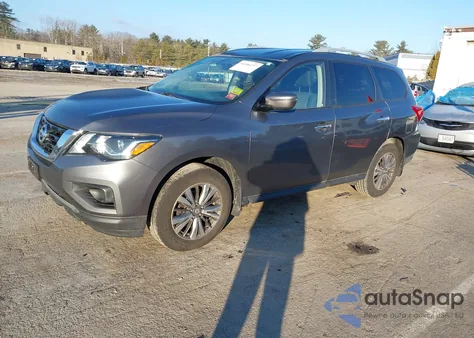 2019 Nissan Pathfinder S из США, поврежденный, VIN 5N1DR2MM2KC626761